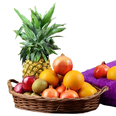 Juicy Fresh Fruit Basket