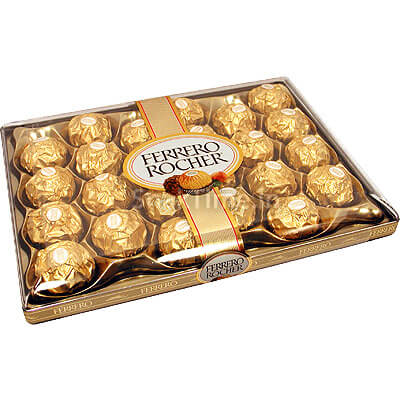 Ferrero Rocher Chocolate Box (24 Pieces - 300g)